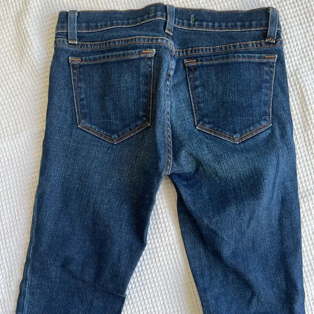 J Brand Low Rise Dark Rinse Skinny 98% cotton Jeans SZ 26